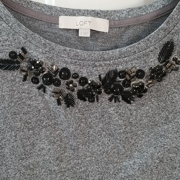 Beaded LOFT Sweatshirt - Picture 2 of 4